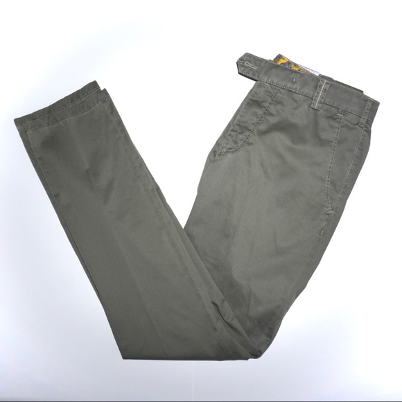 Meyer Bonn Sage Green Chinos